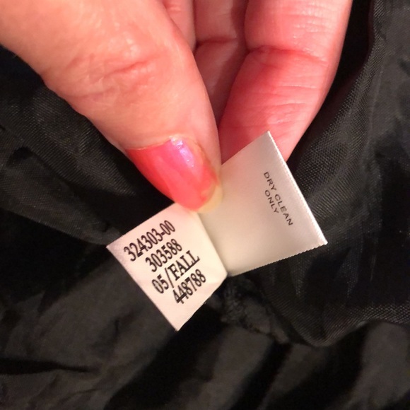 Banana Republic Silk Dress Size 0 Lined Side Zip FLAWS - Picture 13 of 17